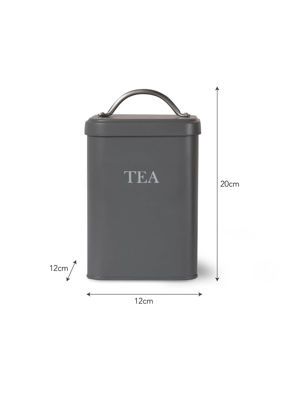Original Tea Canister - Charcoal 5 Original Tea Canister - Charcoal - Image 5