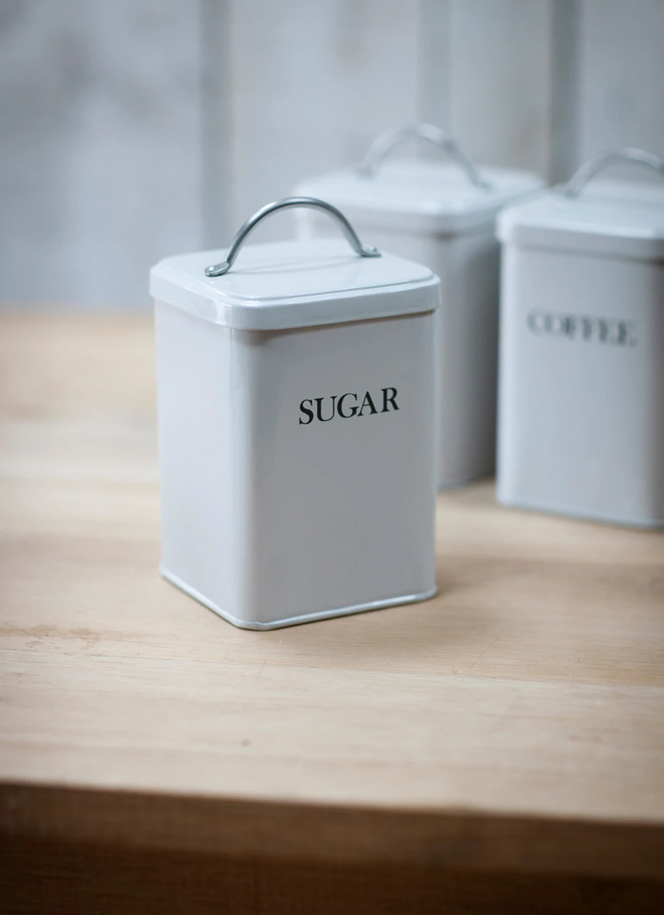 Original Sugar Canister - Chalk 3 Original Sugar Canister - Chalk - Image 3