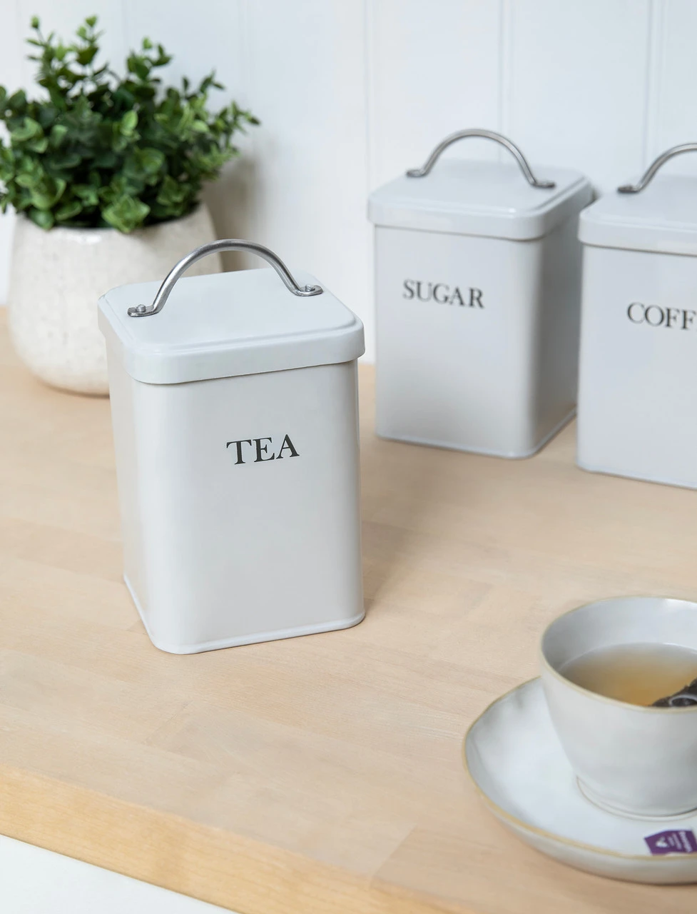 Original Tea Canister - Chalk 1 Original Tea Canister - Chalk