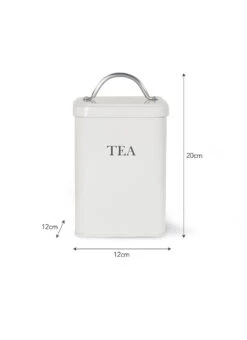 Original Tea Canister - Chalk 11 Original Tea Canister - Chalk -Garden Trading Store CATC01 portrait 9 39926.1698744361