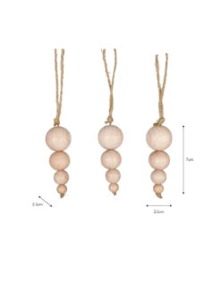 Set Of 3 Curbridge Bead Baubles -Garden Trading Store CBBN01 portrait 9 25776.1663929792