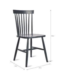 Spindle Back Chair - Carbon -Garden Trading Store CHBE02 portrait 9 77859.1638463911
