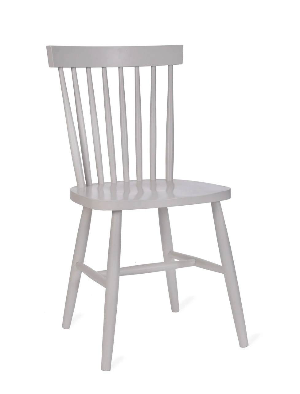 Spindle Back Chair - Lily White 3 Spindle Back Chair - Lily White - Image 3
