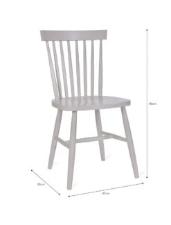 Spindle Back Chair - Lily White 7 Spindle Back Chair - Lily White -Garden Trading Store CHCH01 portrait 9 11074.1638463937