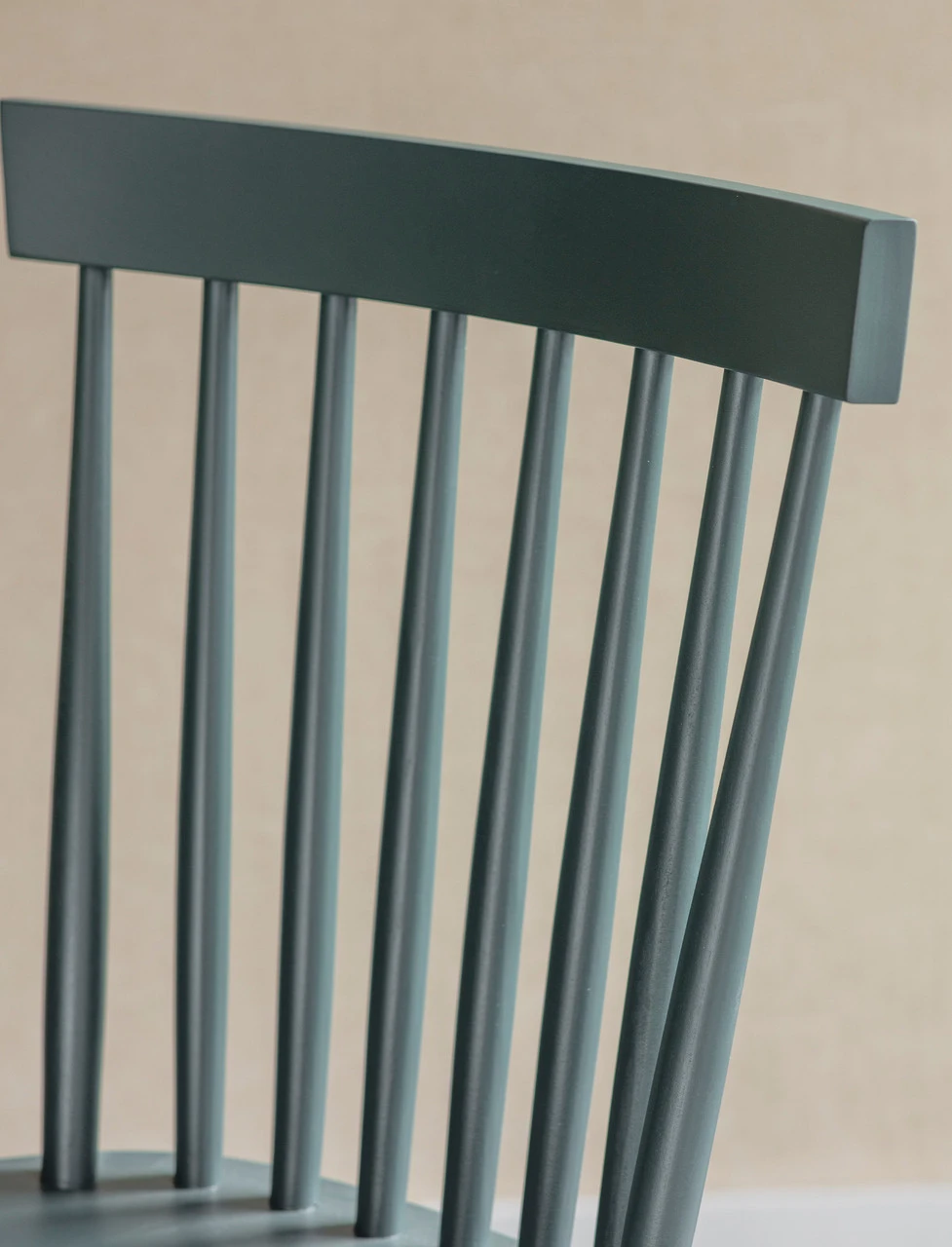 Spindle Back Chair - Forest Green 2 Spindle Back Chair - Forest Green - Image 2