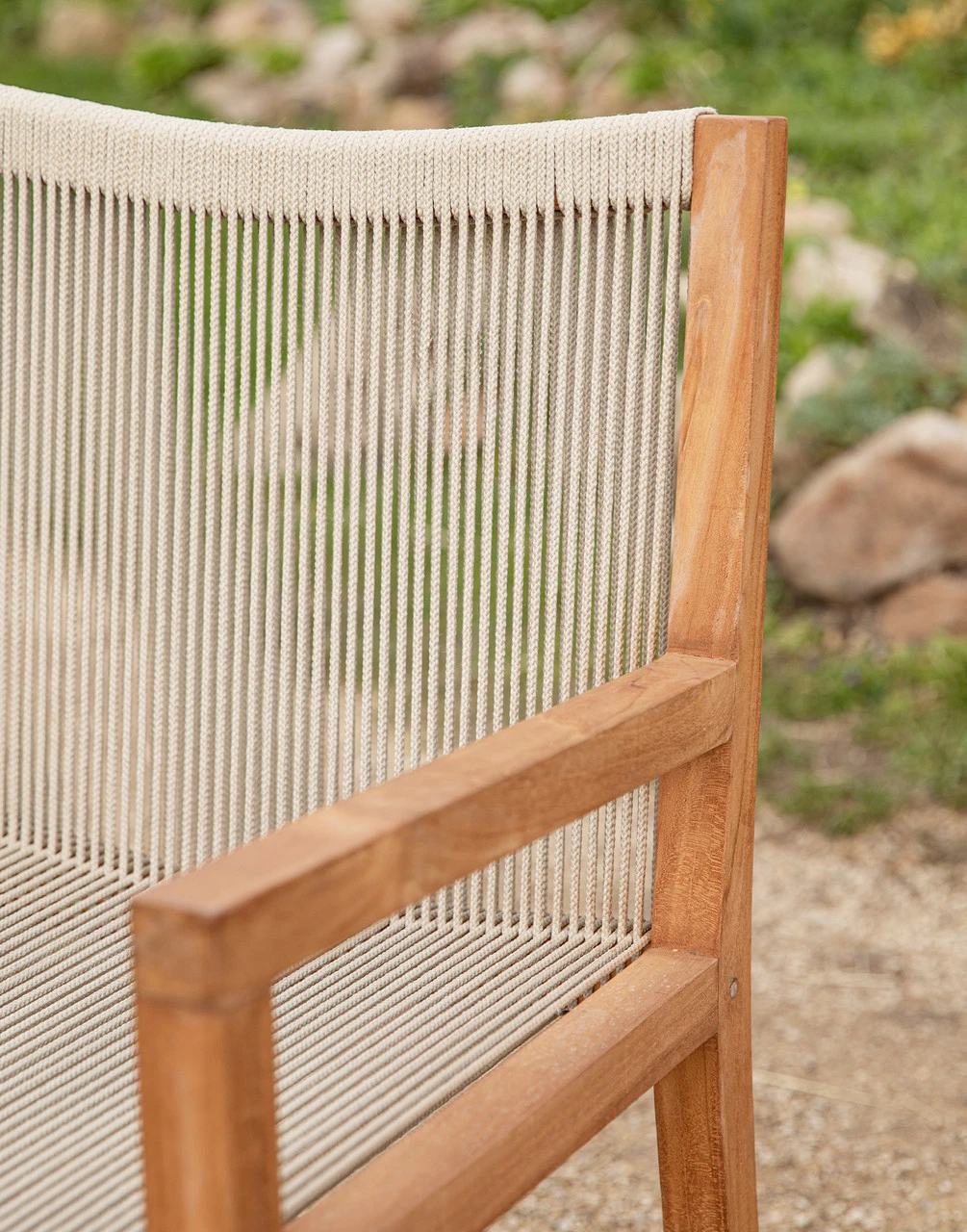 Pair Of Mylor Dining Armchairs - Natural 2 Pair Of Mylor Dining Armchairs - Natural - Image 2