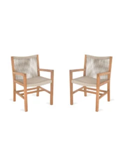 Pair Of Mylor Dining Armchairs - Natural 7 Pair Of Mylor Dining Armchairs - Natural -Garden Trading Store CHMY03 portrait 8 11319.1648122488