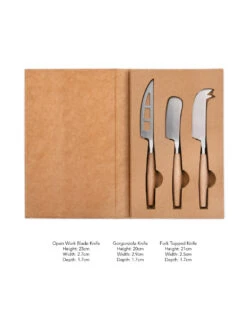 Set Of 3 Cheese Knives 9 Set Of 3 Cheese Knives -Garden Trading Store CKSS01 portrait 9 17144.1638464144