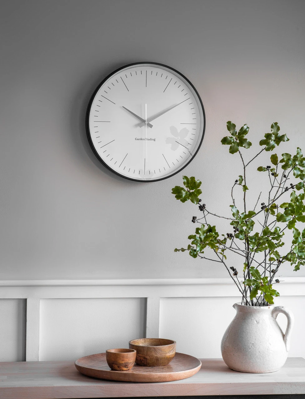 Carbon Eastington Clock - 40cm 1 Carbon Eastington Clock - 40cm