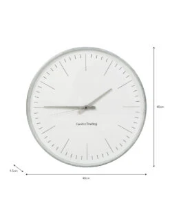 Eastington Clock - Galvanised Steel- 40cm 5 Eastington Clock - Galvanised Steel- 40cm -Garden Trading Store CLGA02 portrait 9 54938.1638464182