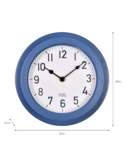 Tenby Clock - Lulworth Blue 5 Tenby Clock - Lulworth Blue -Garden Trading Store CLLB01 portrait 9 59243.1638464189