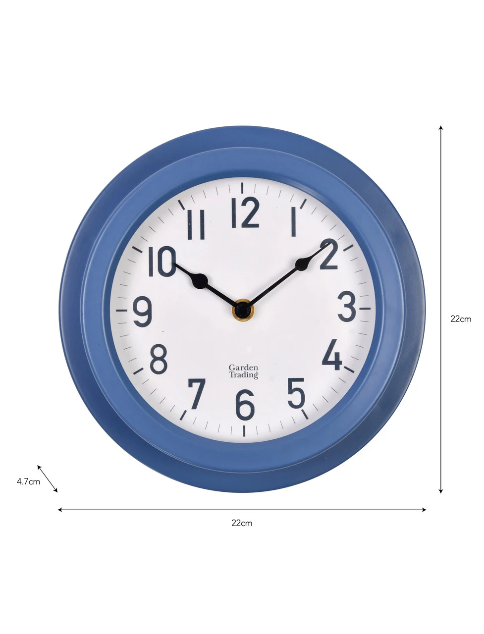 Tenby Clock - Lulworth Blue 3 Tenby Clock - Lulworth Blue - Image 3