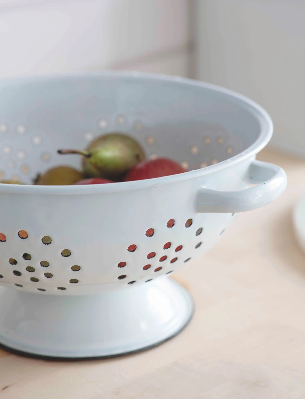 Enamel Colander 2 Enamel Colander - Image 2