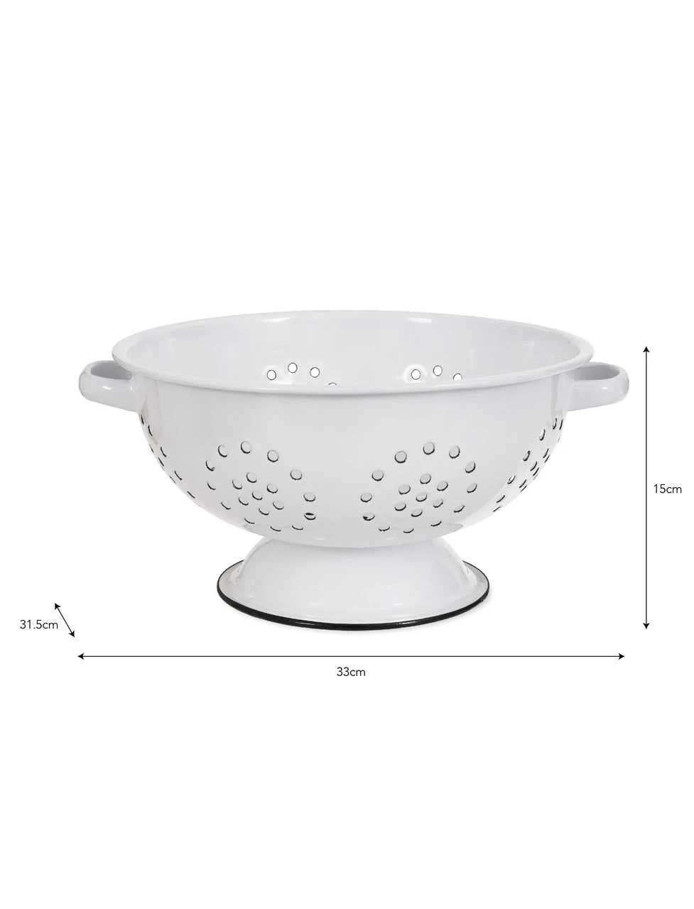 Enamel Colander 4 Enamel Colander - Image 4