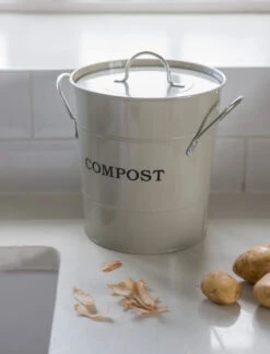 3.5L Compost Bucket - Clay