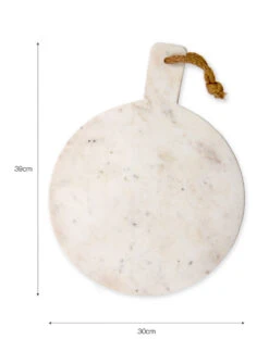 Marble Chopping Board - Round 5 Marble Chopping Board - Round -Garden Trading Store CPMB02 portrait 9 27965.1638464533