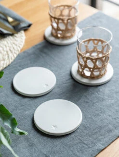 Set Of 4 Ceramic Coasters