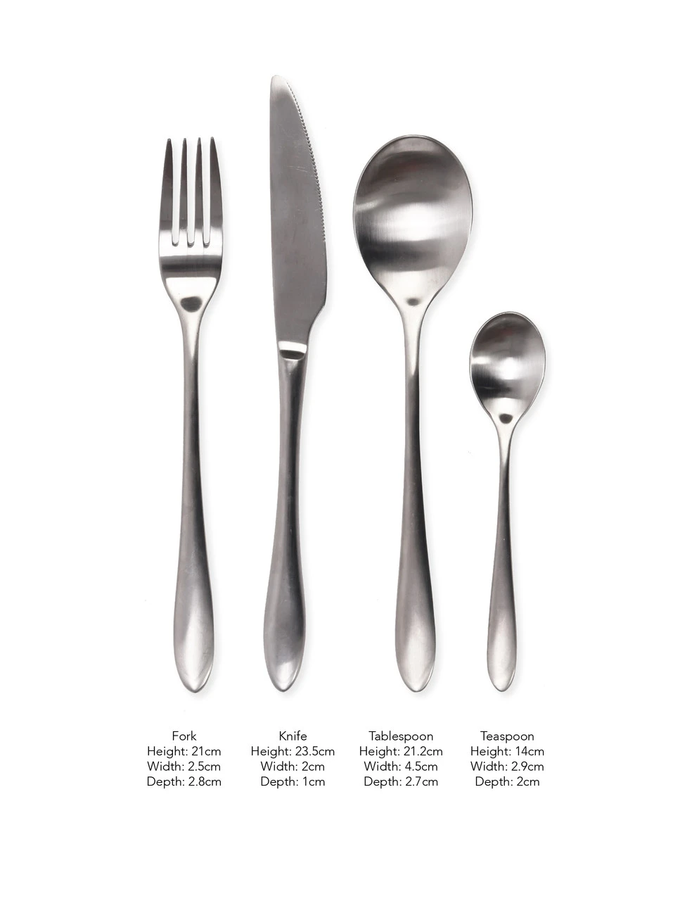 16 Piece Cutlery Set - Silver 3 16 Piece Cutlery Set - Silver - Image 3