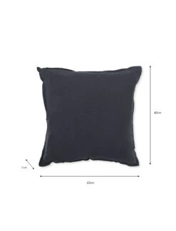 Eshott Cushion Cover - 60 X 60 - Carbon 5 Eshott Cushion Cover - 60 X 60 - Carbon -Garden Trading Store CUCN02 portrait 9 49394.1663080072
