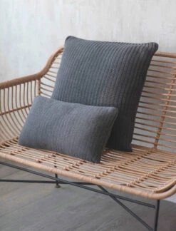 Orford Cushion - Dark Grey - 60 X 60cm