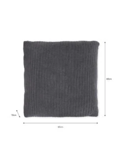 Orford Cushion - Dark Grey - 60 X 60cm 9 Orford Cushion - Dark Grey - 60 X 60cm -Garden Trading Store CUDG01 portrait 9 36914.1638544215
