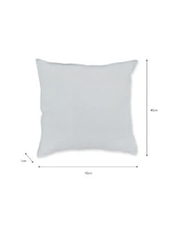 Eshott Cushion Cover - 45 X 45 - Flint -Garden Trading Store CUFL02 portrait 9 89003.1663080235