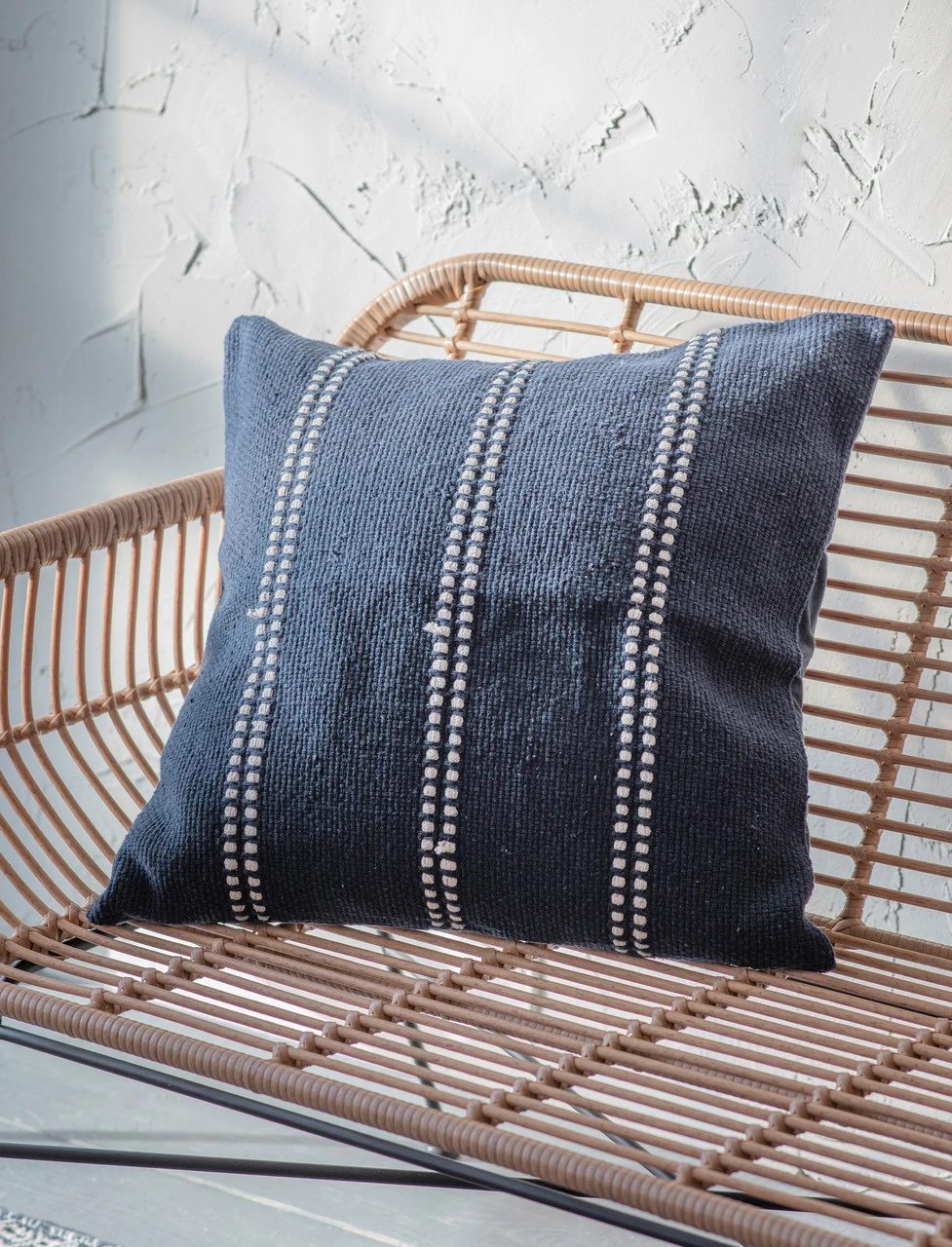 Whichford Cushion - Ink - 60 X 60cm 1 Whichford Cushion - Ink - 60 X 60cm