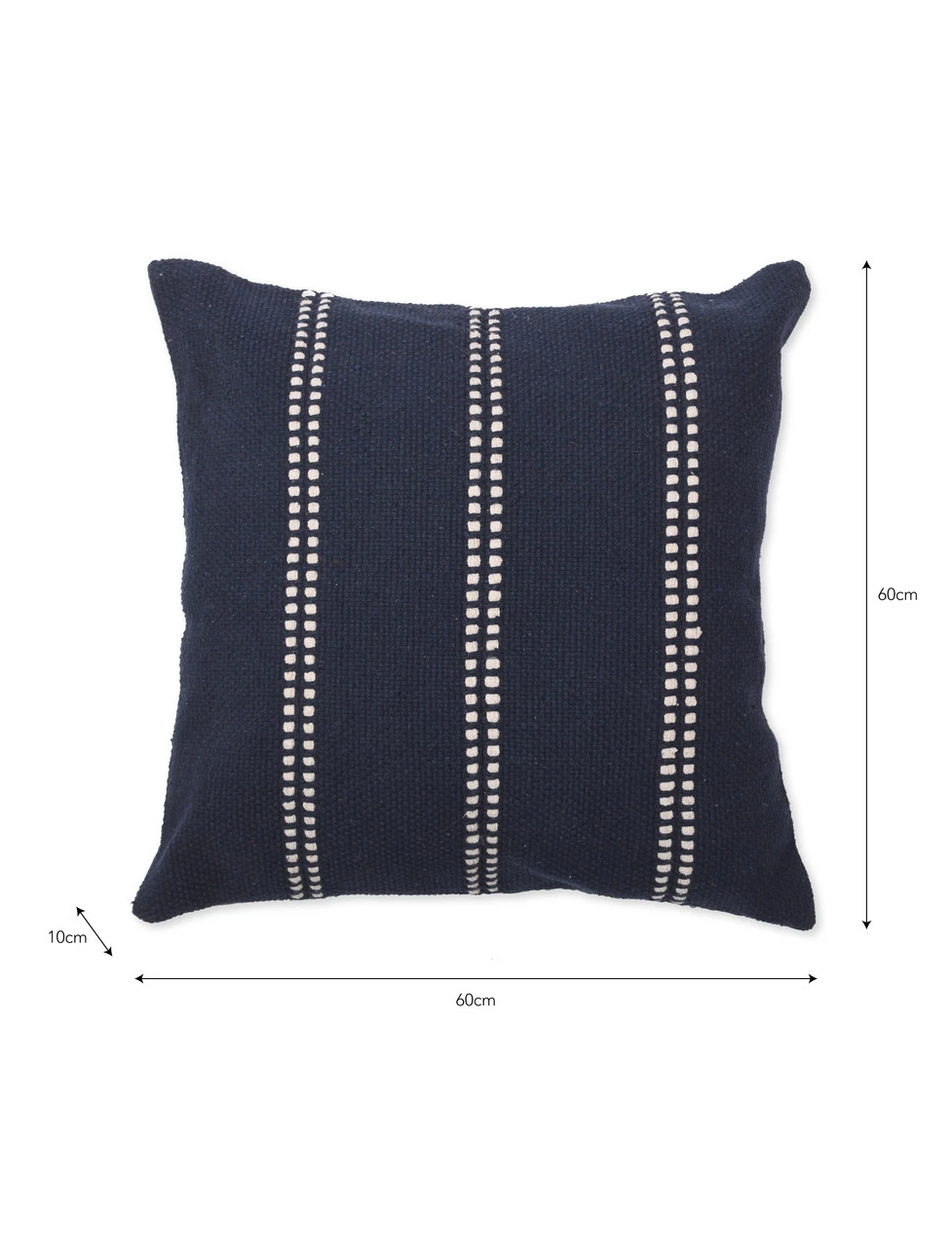 Whichford Cushion - Ink - 60 X 60cm 3 Whichford Cushion - Ink - 60 X 60cm - Image 3