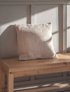 Walberswick Stripe Cushion - Natural