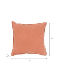 Eshott Cushion Cover - 45 X 45 - Pumpkin -Garden Trading Store CUPK05 portrait 9 58760.1663080106