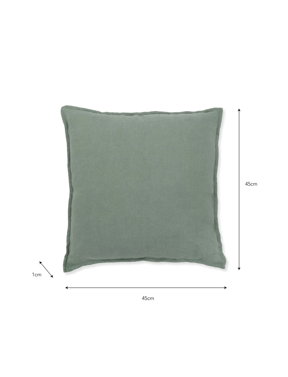 Eshott Cushion Cover - 45 X 45 - Rosemary 3 Eshott Cushion Cover - 45 X 45 - Rosemary - Image 3