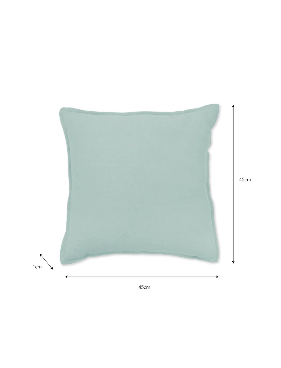 Eshott Cushion Cover - 45 X 45 - Tarn Blue 3 Eshott Cushion Cover - 45 X 45 - Tarn Blue - Image 3