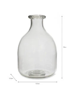 Clearwell Bottle Vase - Clear -Garden Trading Store CVGL03 portrait 9 08972.1638541215