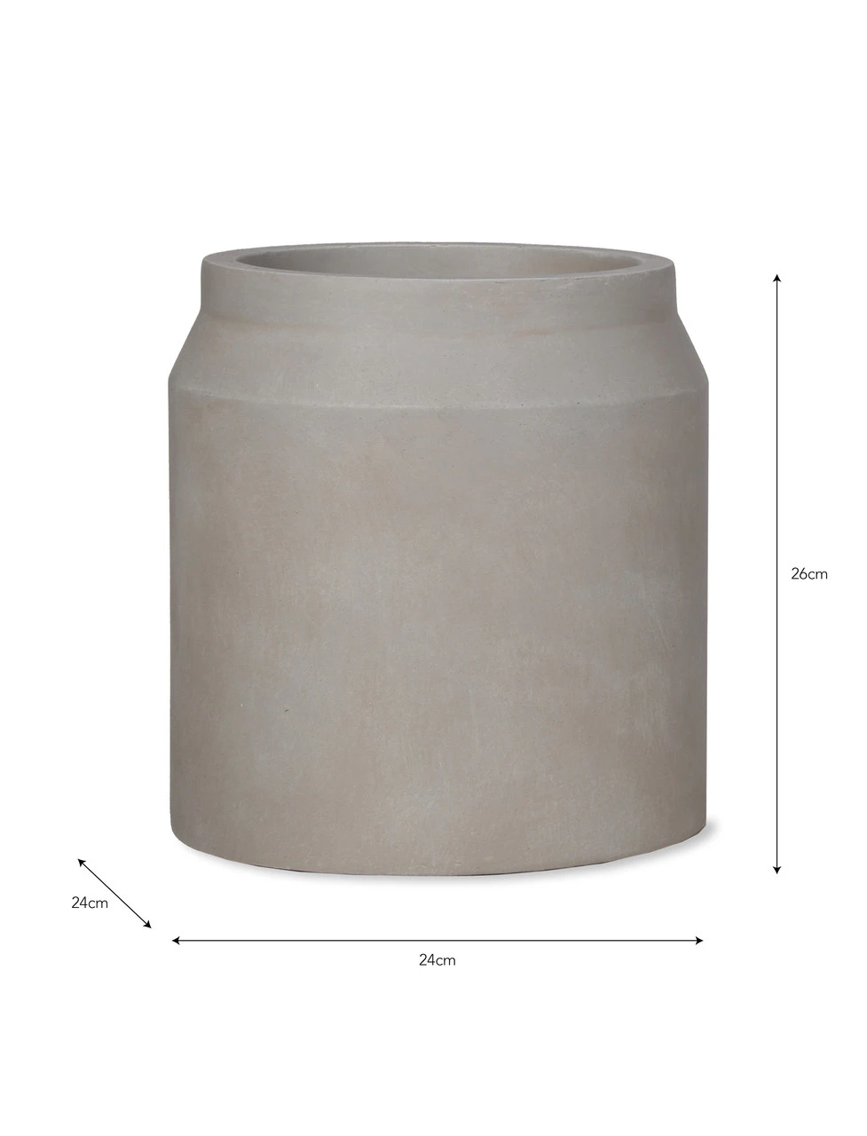 Draycott Planter - Small - Limestone 3 Draycott Planter - Small - Limestone - Image 3