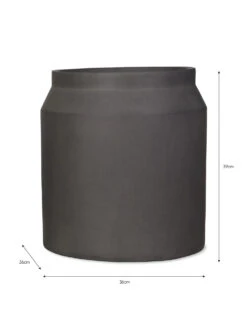 Draycott Planter - Large - Pebble 5 Draycott Planter - Large - Pebble -Garden Trading Store DCPL02L portrait 9 98039.1638547824