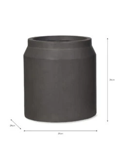 Draycott Planter - Small - Pebble 5 Draycott Planter - Small - Pebble -Garden Trading Store DCPL02S portrait 9 07978.1638547827