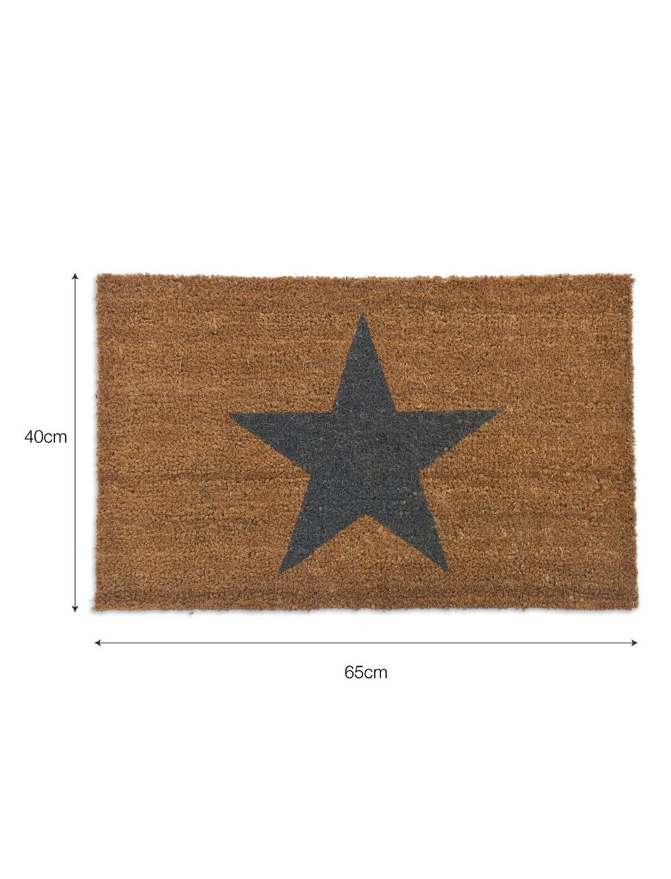 Star Doormat - Natural - Small 3 Star Doormat - Natural - Small - Image 3