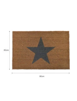Star Doormat - Natural - Large 5 Star Doormat - Natural - Large -Garden Trading Store DMCO04 portrait 9 18387.1638546618