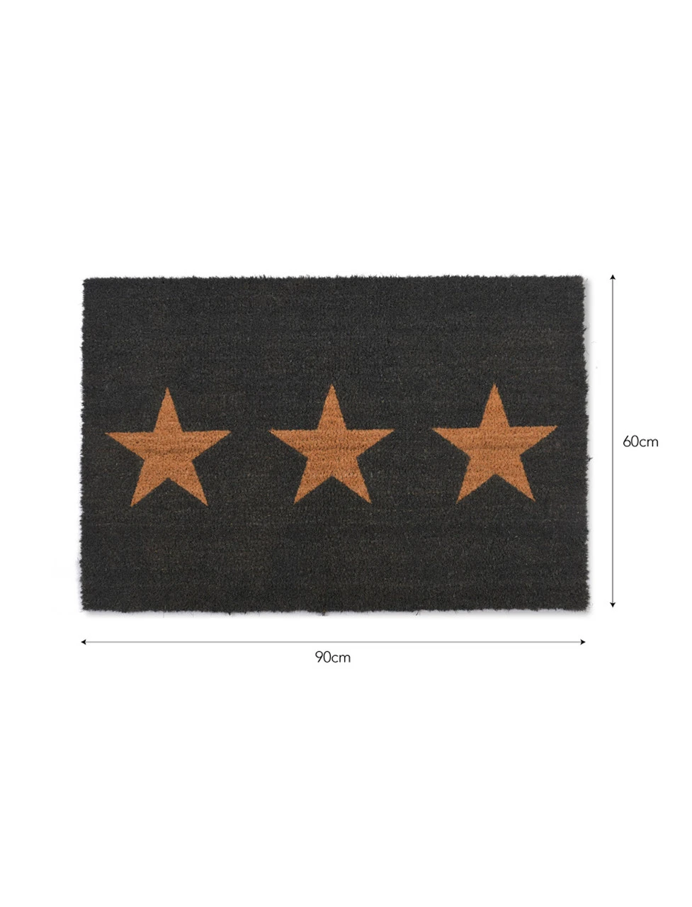 Doormat 3 Stars - Large 4 Doormat 3 Stars - Large - Image 4