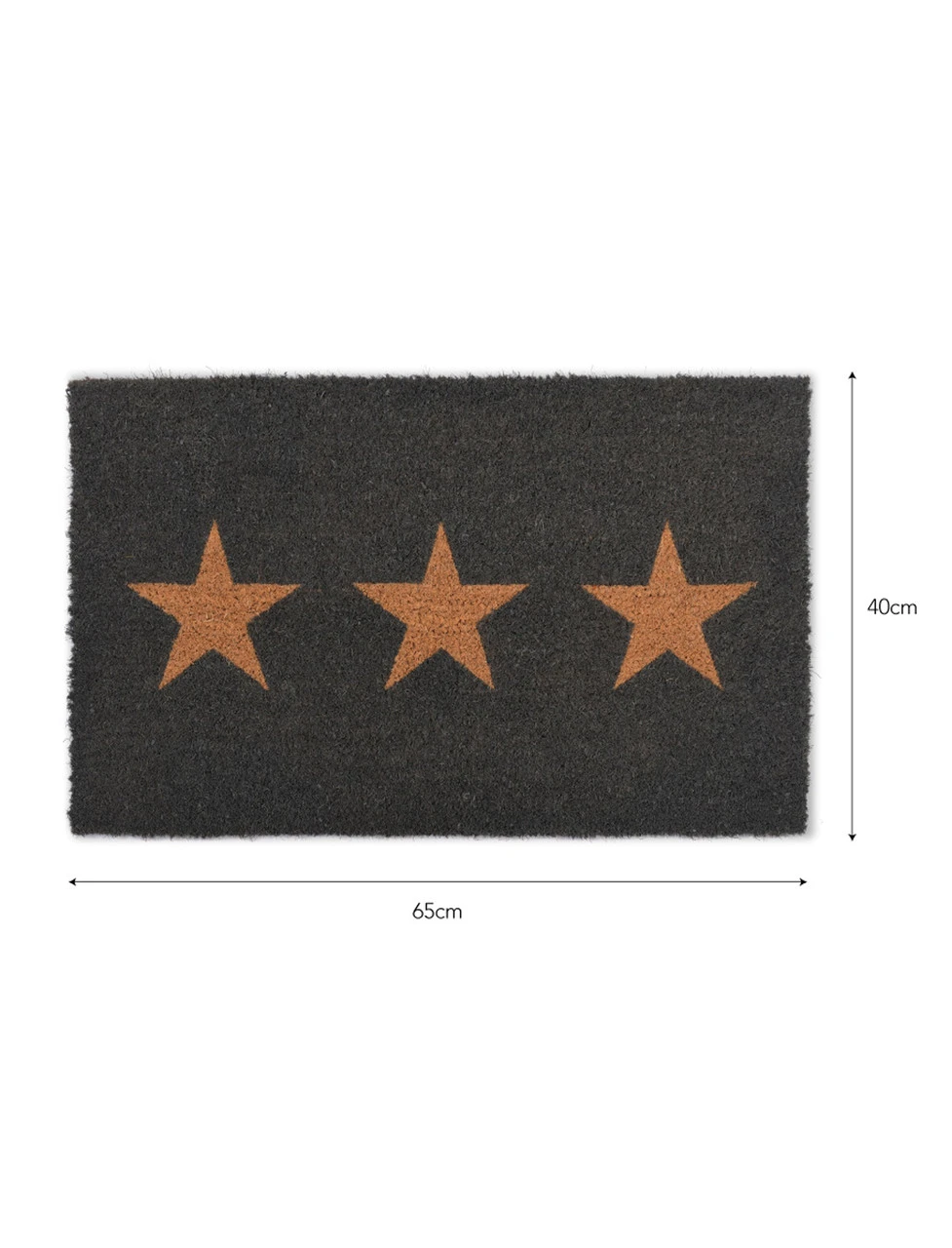 Doormat 3 Stars - Small 4 Doormat 3 Stars - Small - Image 4