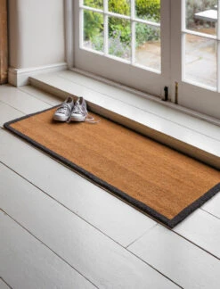 Double Doormat - Charcoal Border