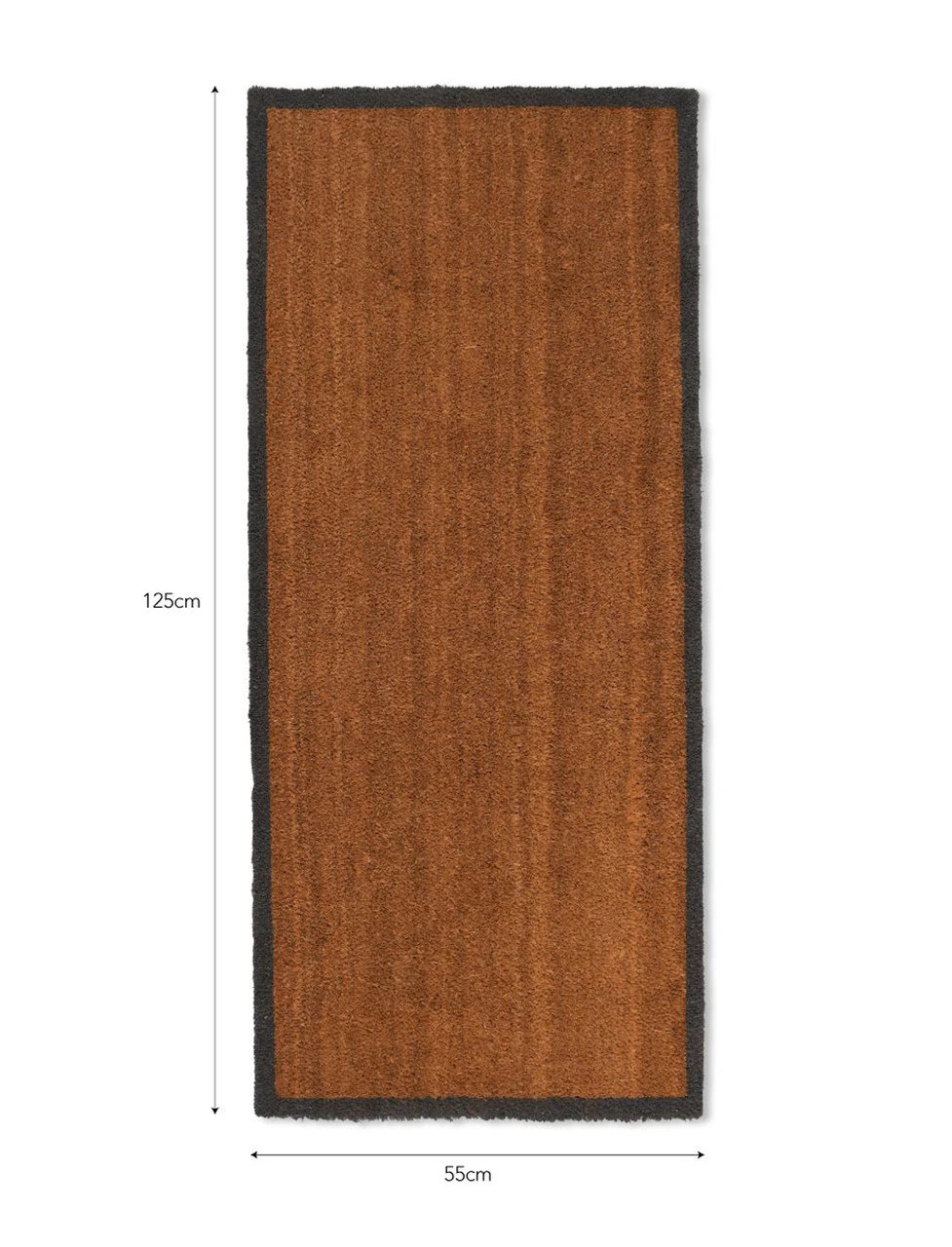 Double Doormat - Charcoal Border 4 Double Doormat - Charcoal Border - Image 4