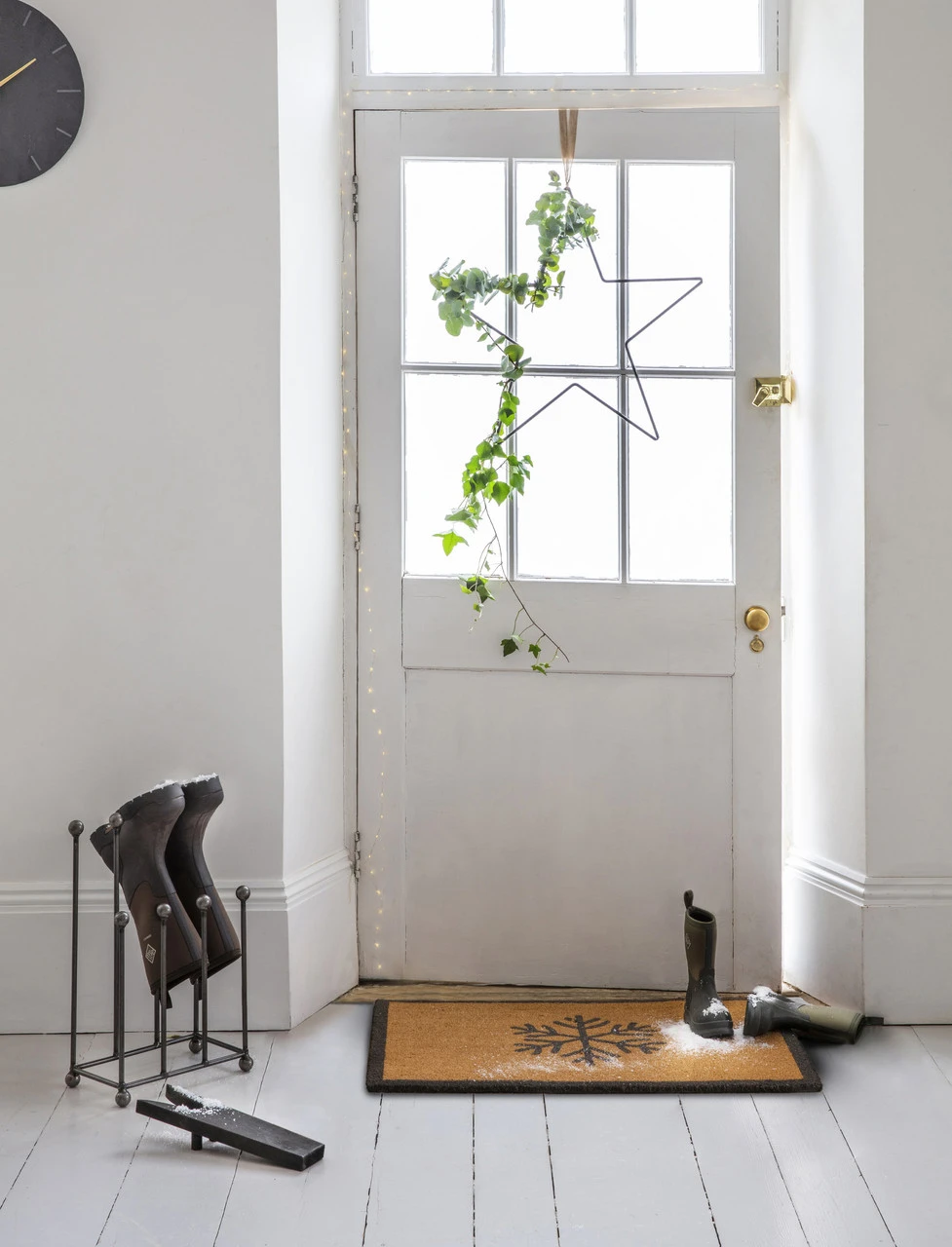 Snowflake Doormat - Small 2 Snowflake Doormat - Small - Image 2