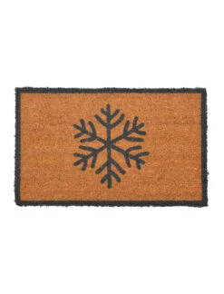 Snowflake Doormat - Small 6 Snowflake Doormat - Small -Garden Trading Store DMCO23 portrait 8 05808.1638545416
