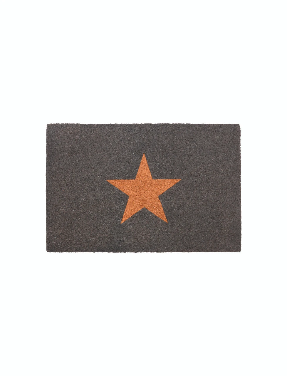 Charcoal Star Doormat - Small 2 Charcoal Star Doormat - Small - Image 2