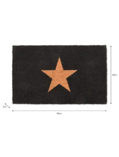 Charcoal Star Doormat - Large 7 Charcoal Star Doormat - Large -Garden Trading Store DMCO30 portrait 9 40379.1638546025