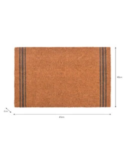 Triple Stripe Doormat - Natural - Small 5 Triple Stripe Doormat - Natural - Small -Garden Trading Store DMCO34 portrait 9 86570.1638546047