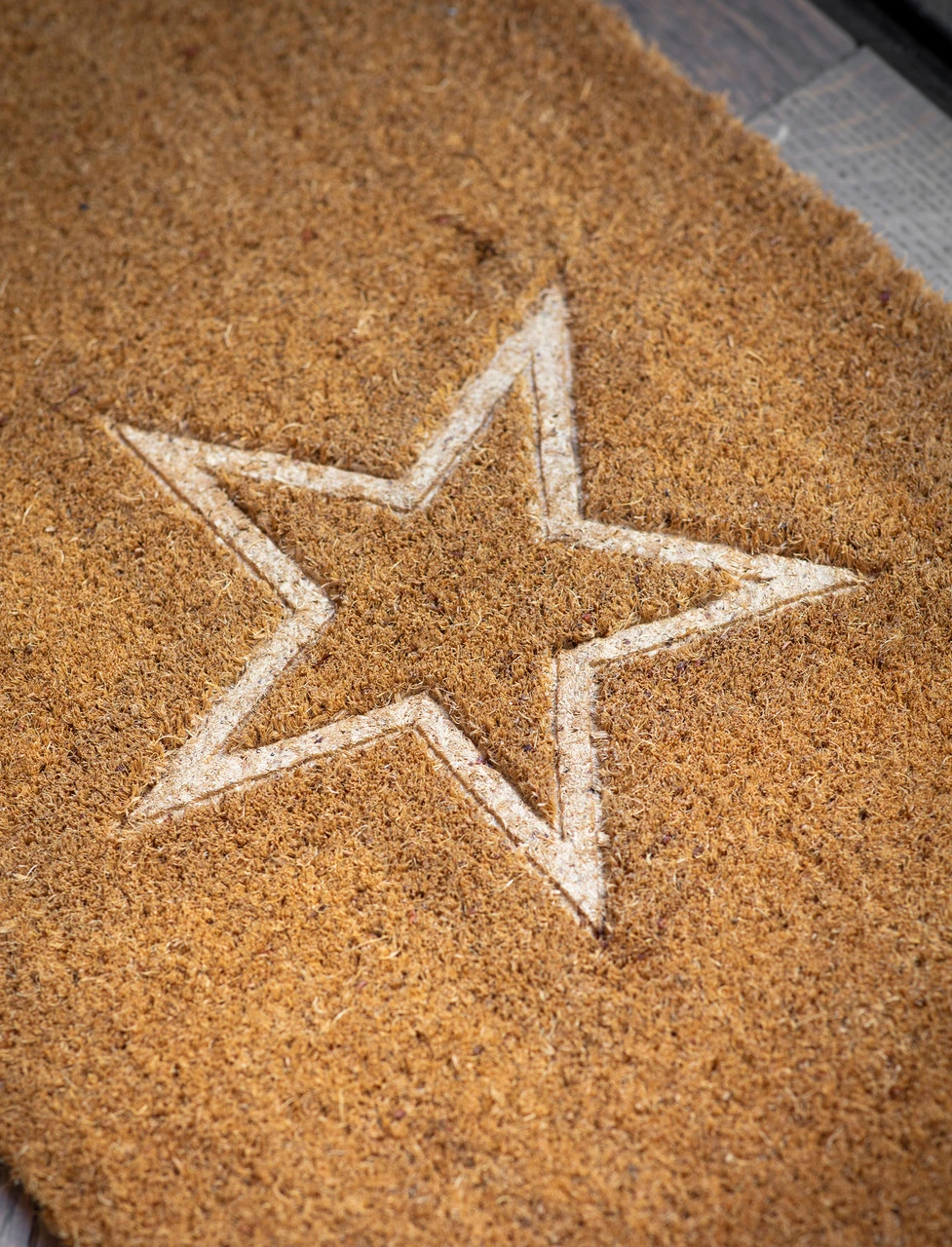 Embossed Star Doormat - Small 2 Embossed Star Doormat - Small - Image 2