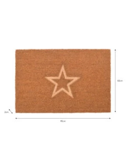 Embossed Star Doormat - Large 5 Embossed Star Doormat - Large -Garden Trading Store DMCO40 portrait 9 30936.1638546070
