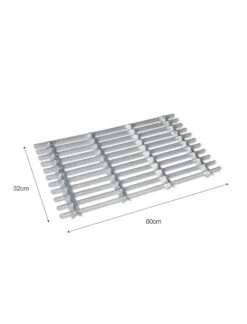 Galvanised Steel Doormat - Small -Garden Trading Store DMGA01 portrait 9 85274.1638546647